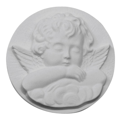 Resting Angel Marble Statue
